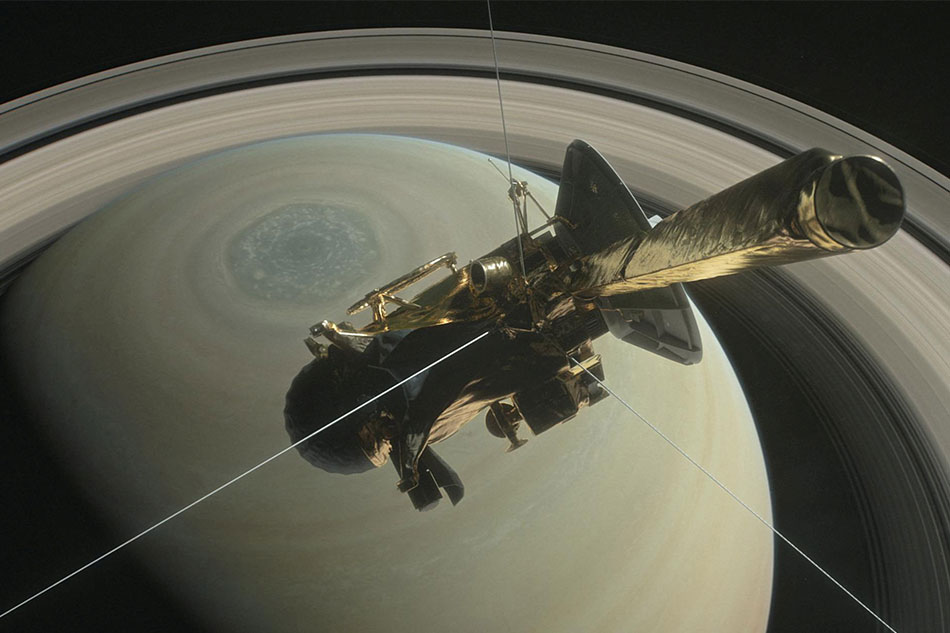 Astronomers Bid Farewell To $3.9-B Saturn Spacecraft | ABS-CBN News