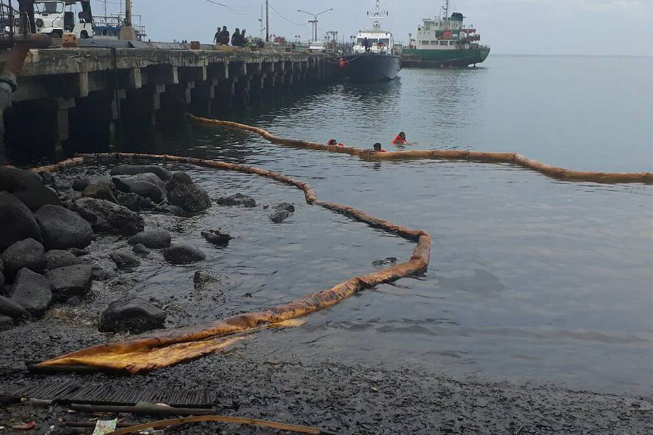 Oil spill spotted in Zamboanga City ABSCBN News