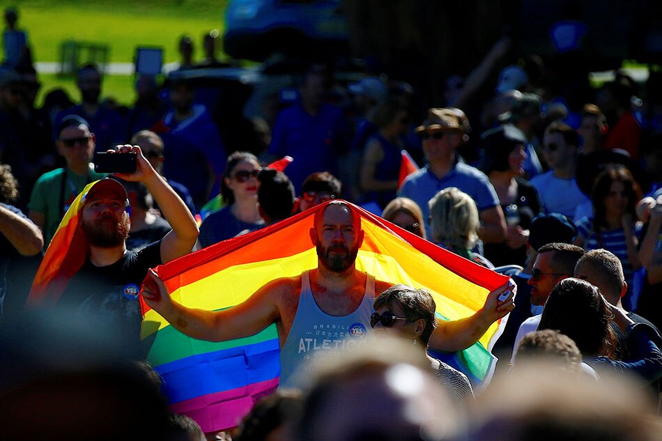 Celebrations Spread After Australia Backs Same Sex Marriage Abs Cbn News