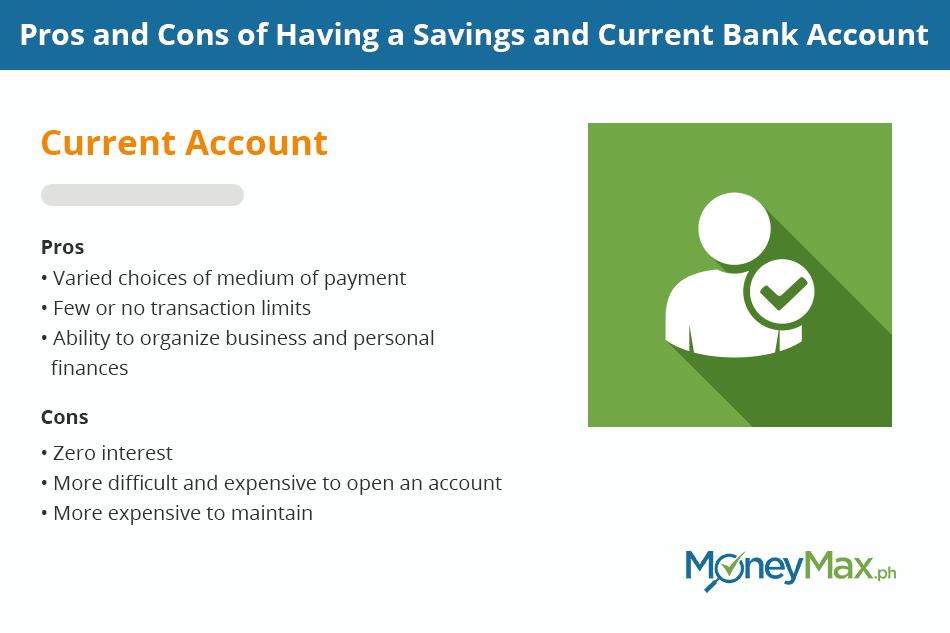 Pros And Cons Of Having A Savings And Current Bank Account Abs Cbn News