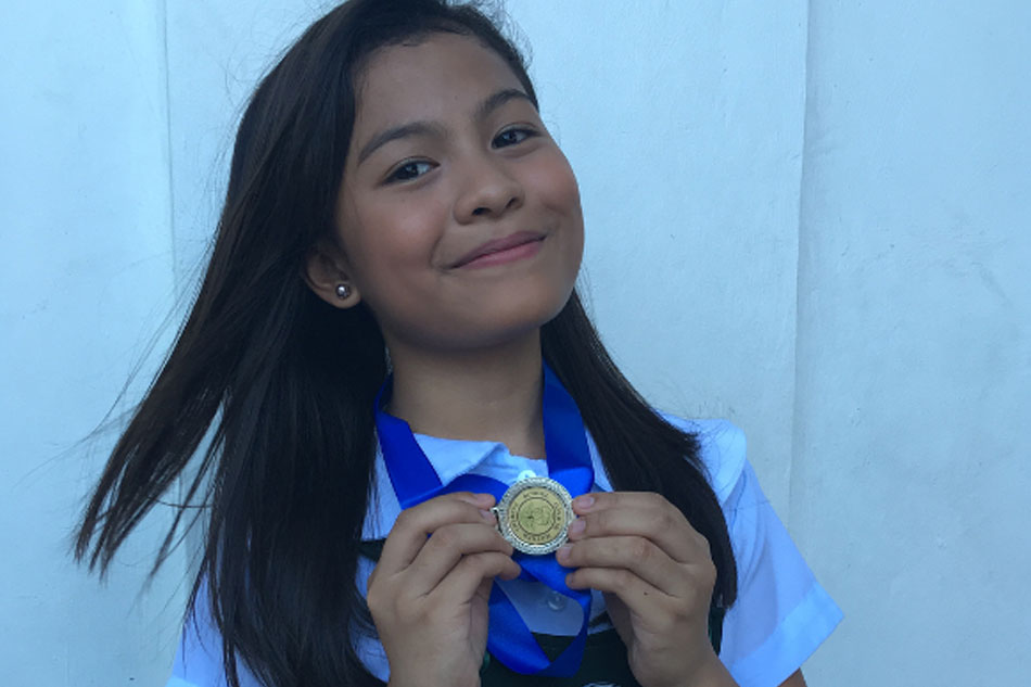 LOOK: Lyca Gairanod is proving to be a winner at her school, too | ABS