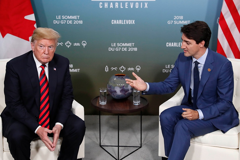 After A Year Of Nice, Trump Brings Trudeau To Brink Of Trade War | ABS ...