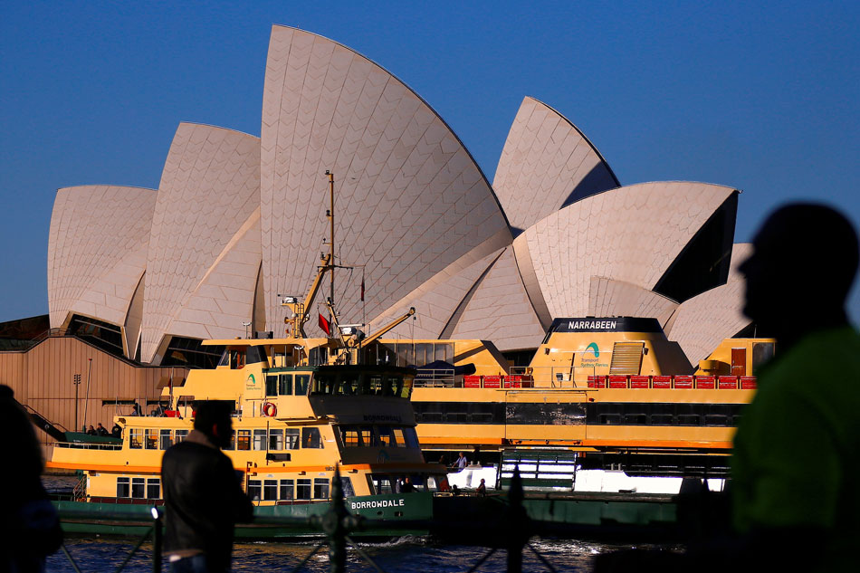 Australia towns. Бангкок - Сидней.