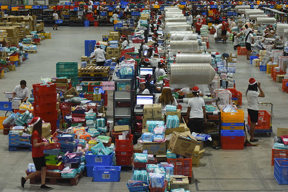 Holiday rush: Lazada says tons of parcels in chartered