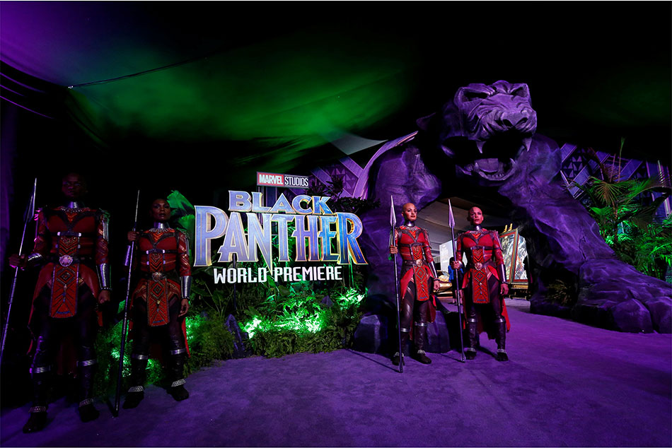 IN PHOTOS: 'Black Panther' Stars Highlight African Culture At Marvel ...