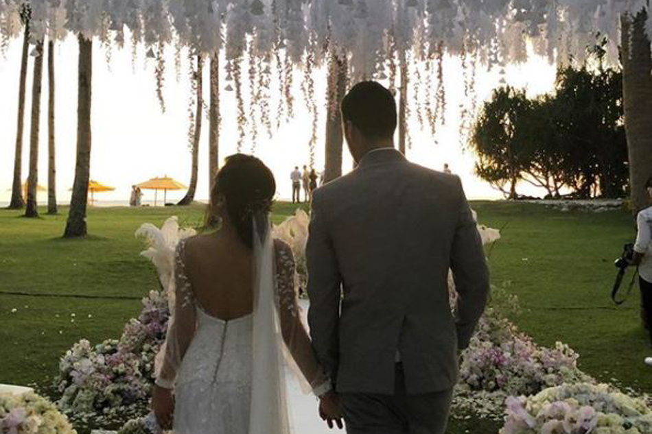 In Photos Rachelle Anns Beautiful Beach Wedding Abs Cbn News