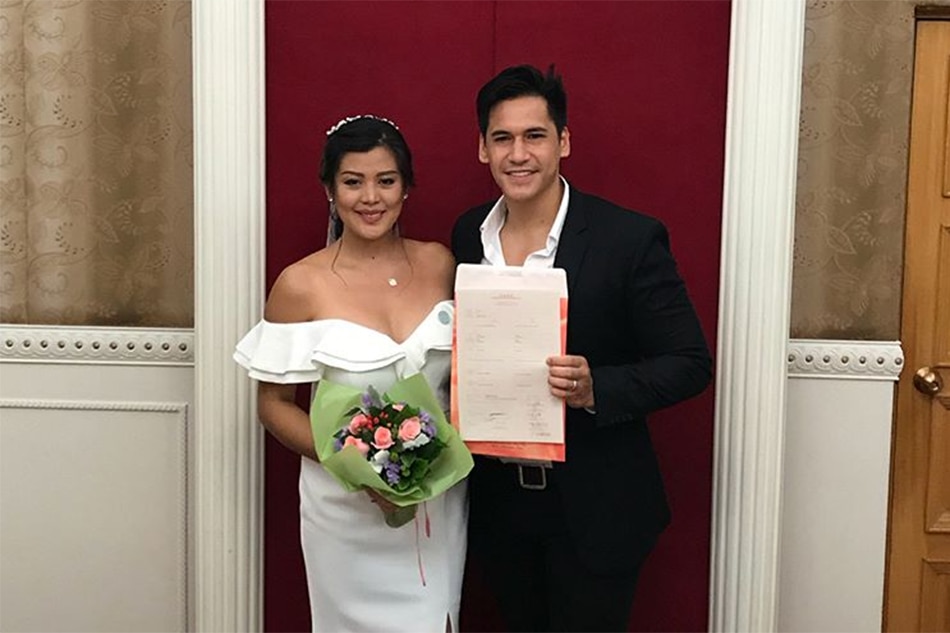 LOOK This celeb got married in a P5,000 wedding dress