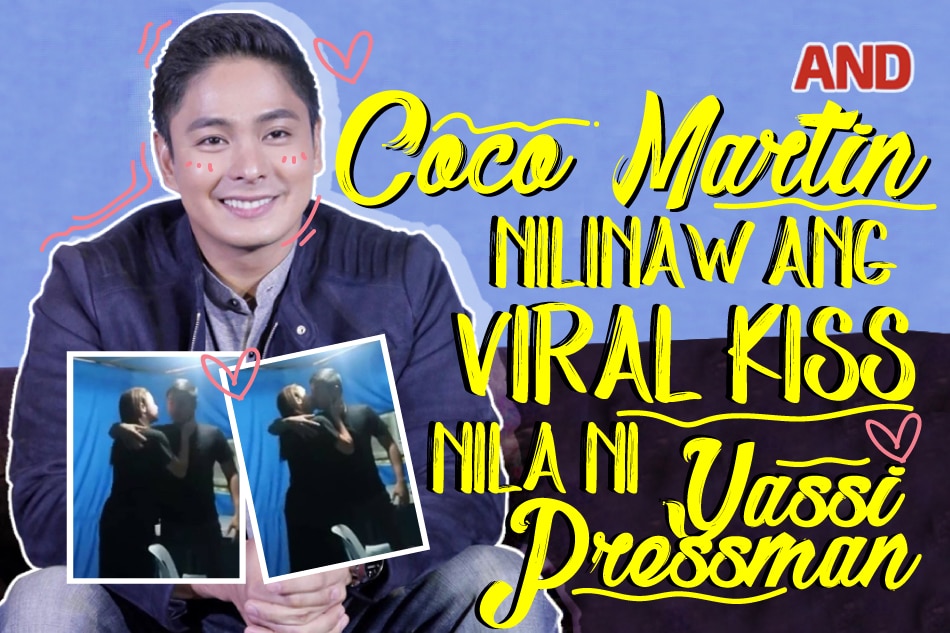 Coco Martin Nilinaw Ang Viral Kiss Nila Ni Yassi Pressman Abs Cbn News