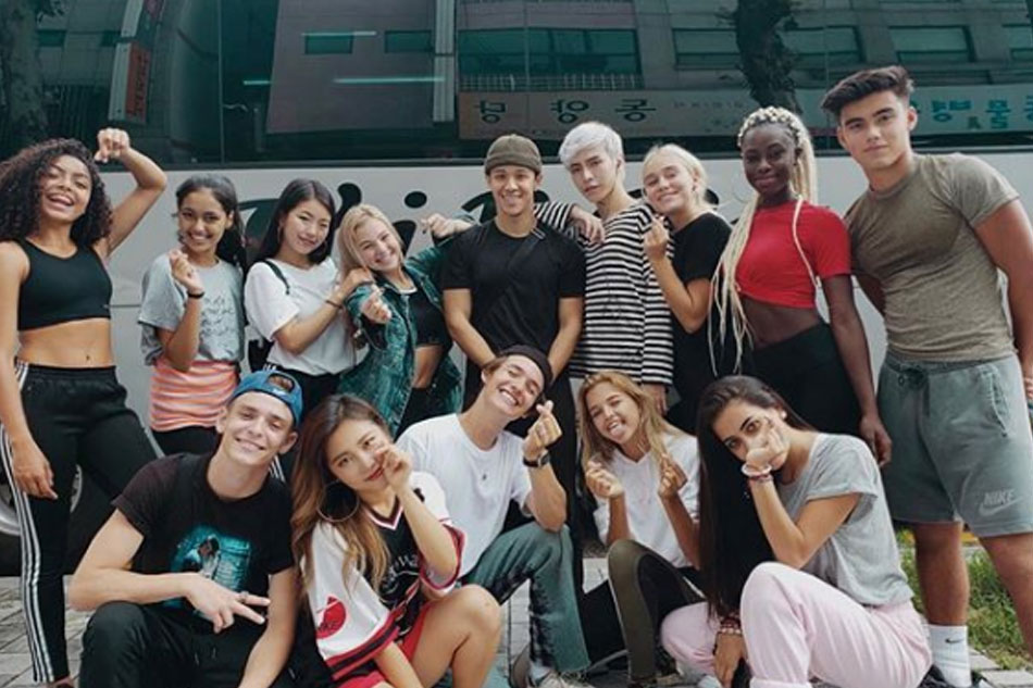 Bailey May back in Manila with other members of Now United