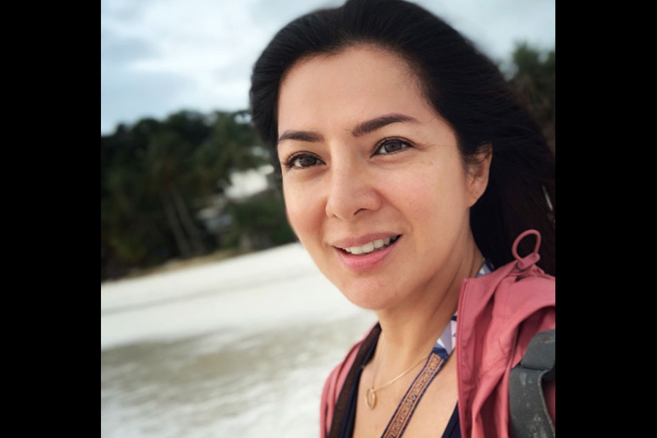 Alice Dixson In Boracay Explained She S The Wife Of Hotel Executive Abs Cbn News