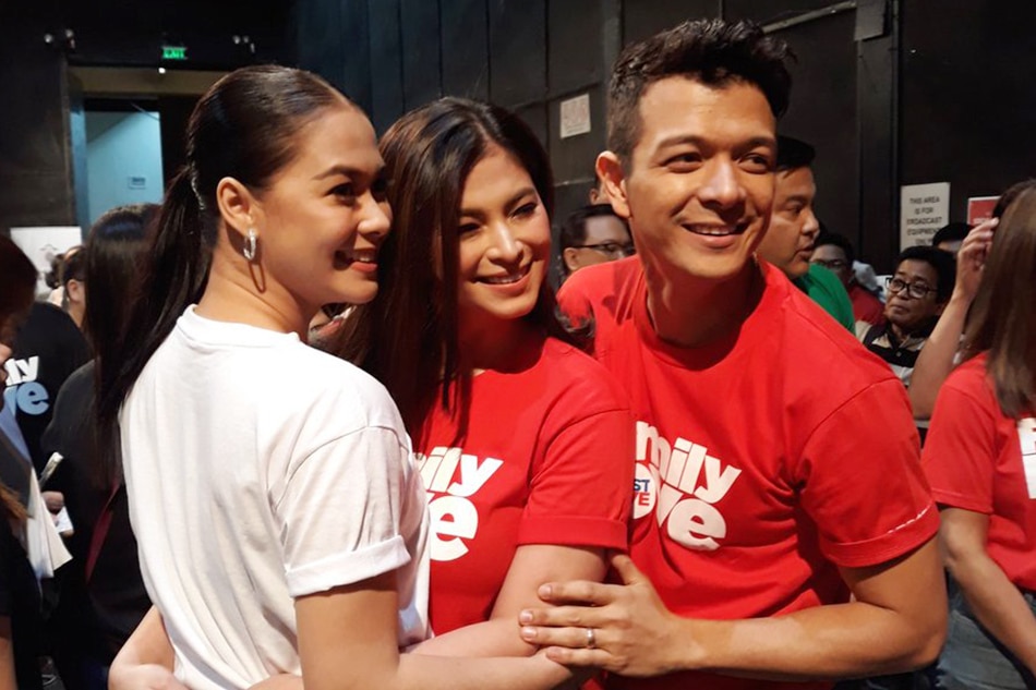 Where was Angel Locsin in ‘Family is Forever’ Christmas station ID? 1