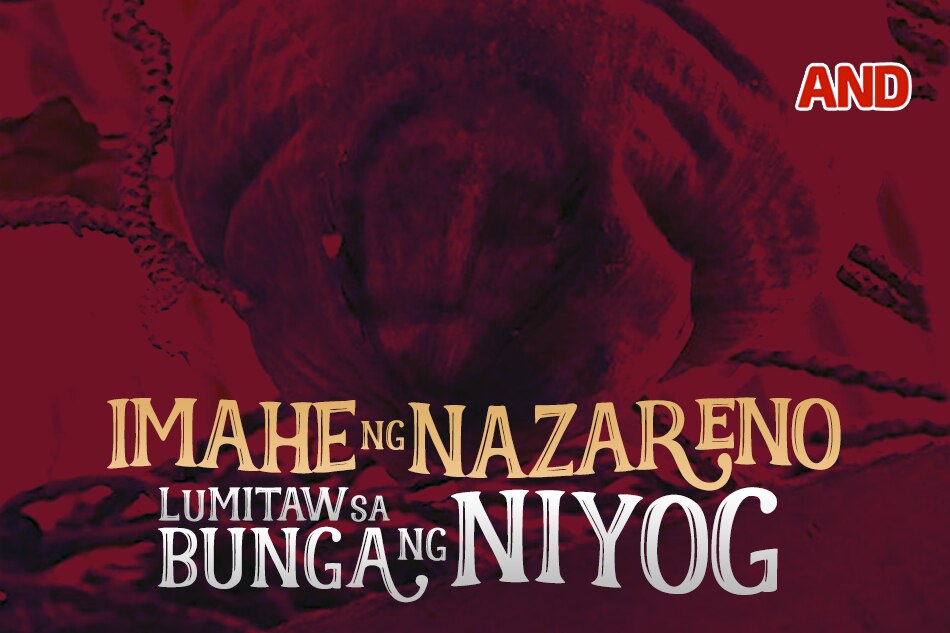 Imahe Ng Nazareno Lumitaw Sa Bunga Ng Niyog Abs Cbn News