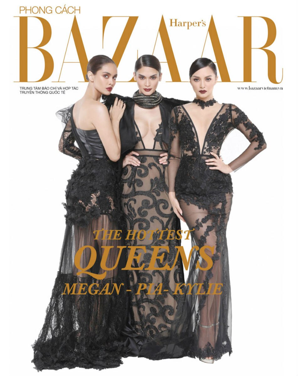 LOOK: Pia, Megan, Kylie In Harper's Bazaar Vietnam | ABS-CBN News