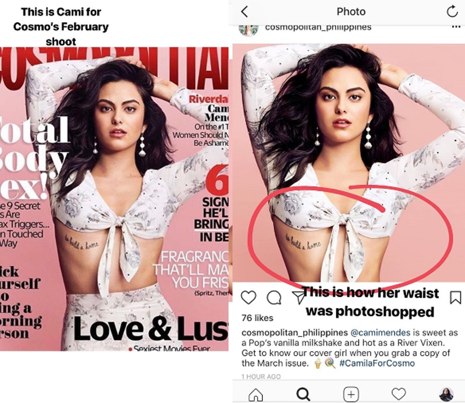 &#39;Riverdale&#39; stars call out Cosmo PH for photoshopping their images 2