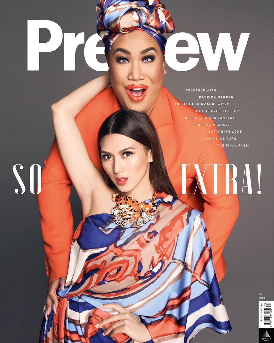 this is the cover of preview s final print issue abs cbn news