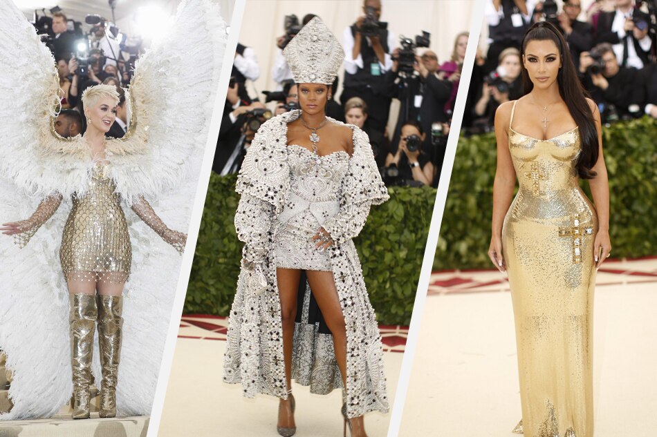 LOOK: Goddesses, angels, pope rock Catholic-inspired Met Gala | ABS-CBN ...