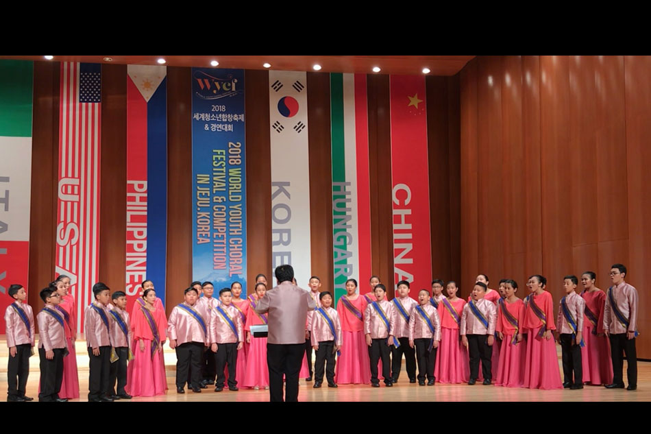 Pinoy kids win silver medals in South Korea choir competition | ABS-CBN ...