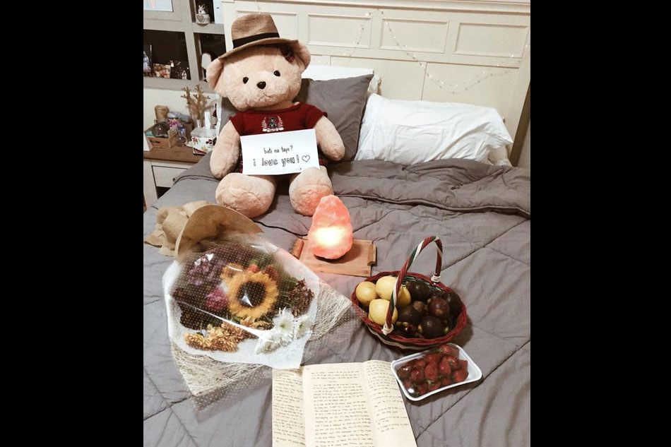 LOOK: After fight with fiancé , Moira comes home to sweet surprise