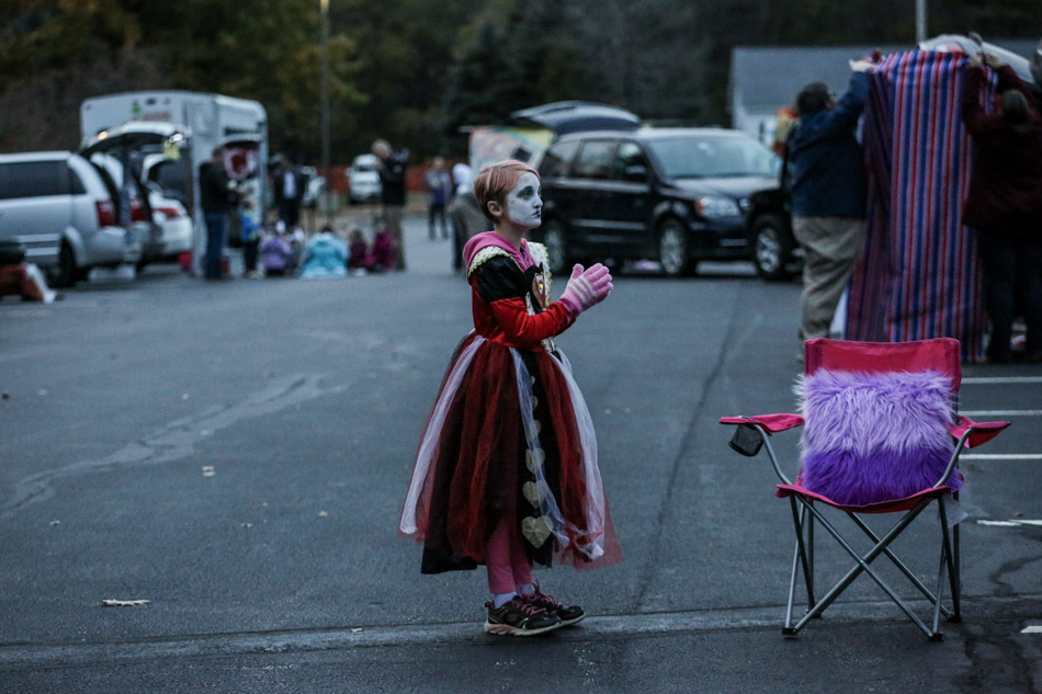 Try this: Trick-or-treating from the back of a car 11