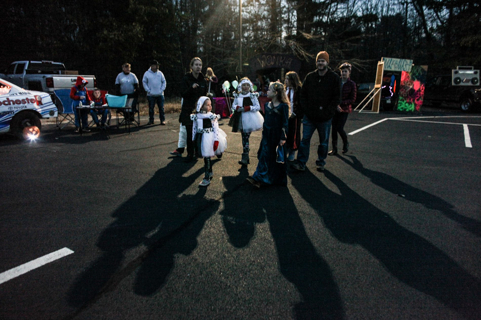 Try this: Trick-or-treating from the back of a car 16
