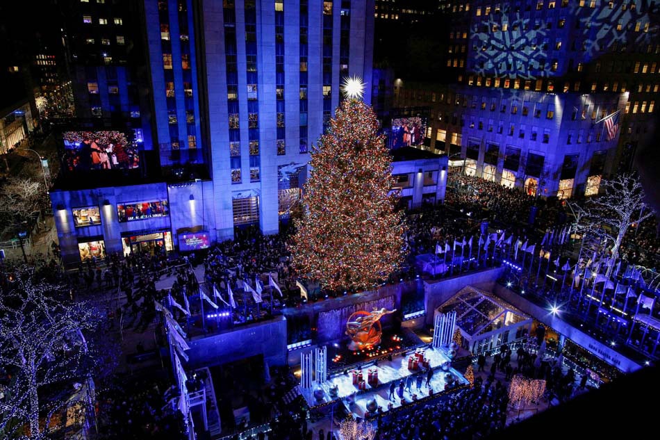 Tree lighting ushers Christmas in New York ABSCBN News