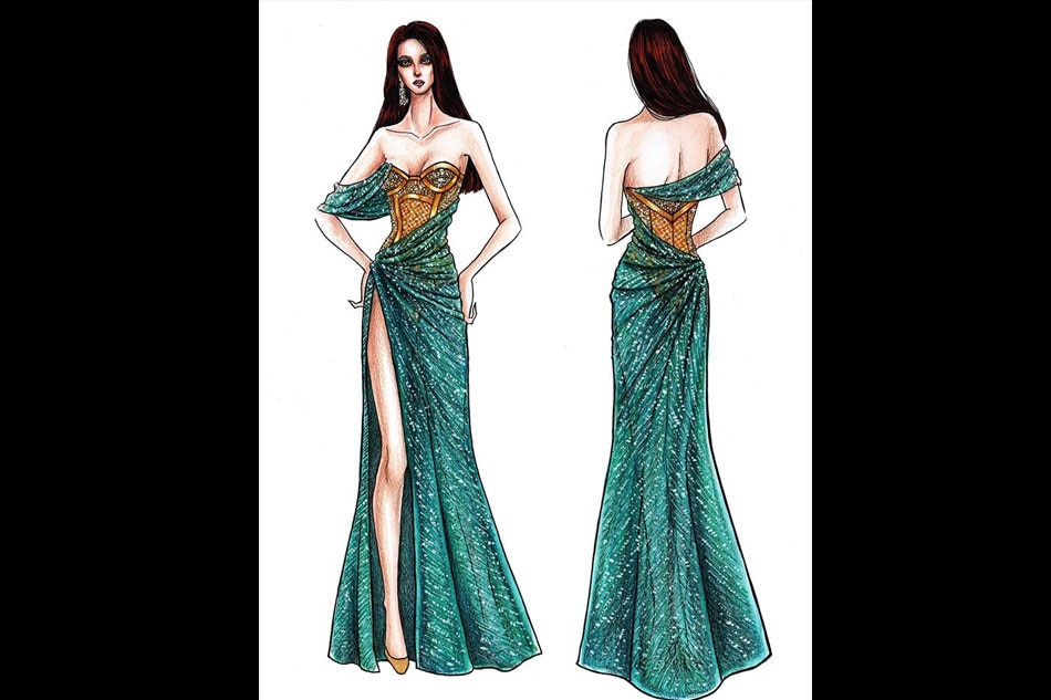 What could have been: Catriona’s 3rd Miss Universe gown, and its ...