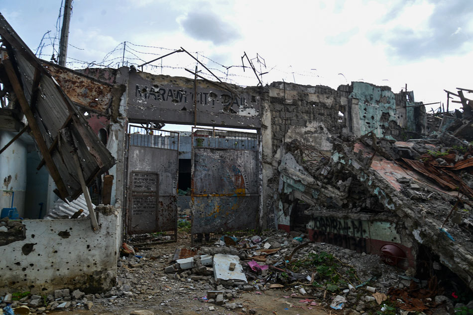 IN PHOTOS: On siege anniversary, Marawi remains in ruins | ABS-CBN News