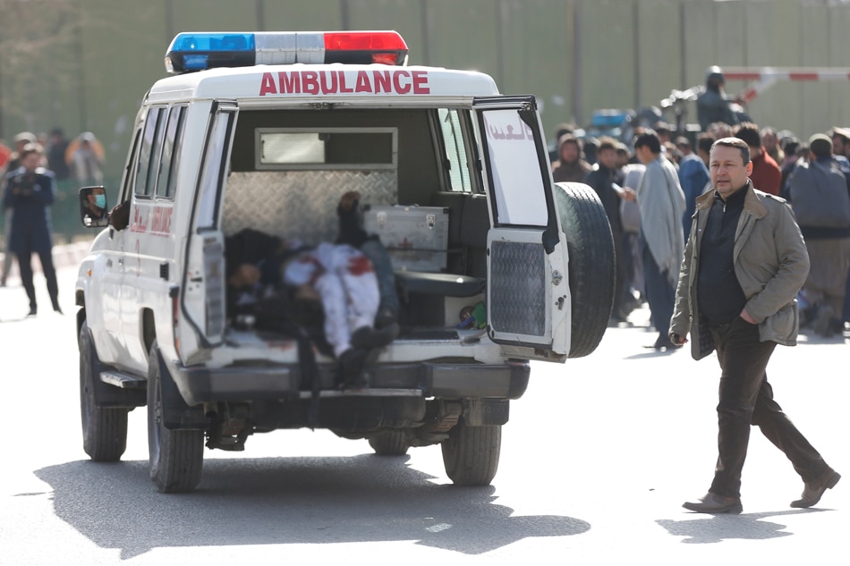 Nearly 100 killed in ambulance blast in Afghan capital Kabul 1