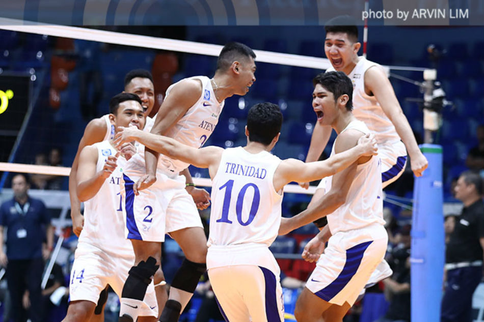 Ateneo Continues To Frustrate Nu In Uaap Mens Volleyball Abs Cbn News