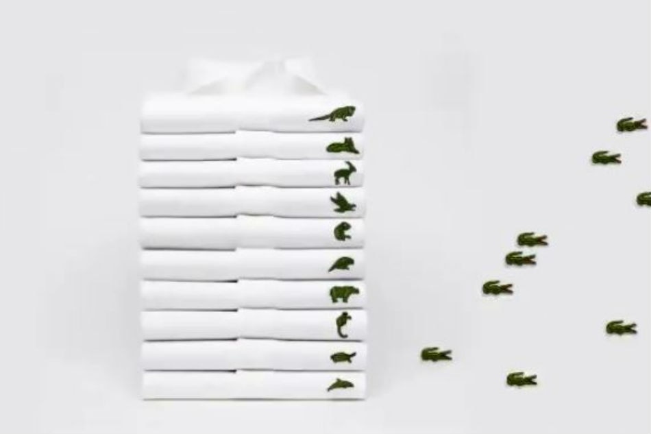 lacoste endangered species campaign