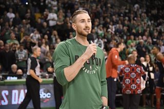 NBA: Boston's Hayward leaves bubble after ankle injury