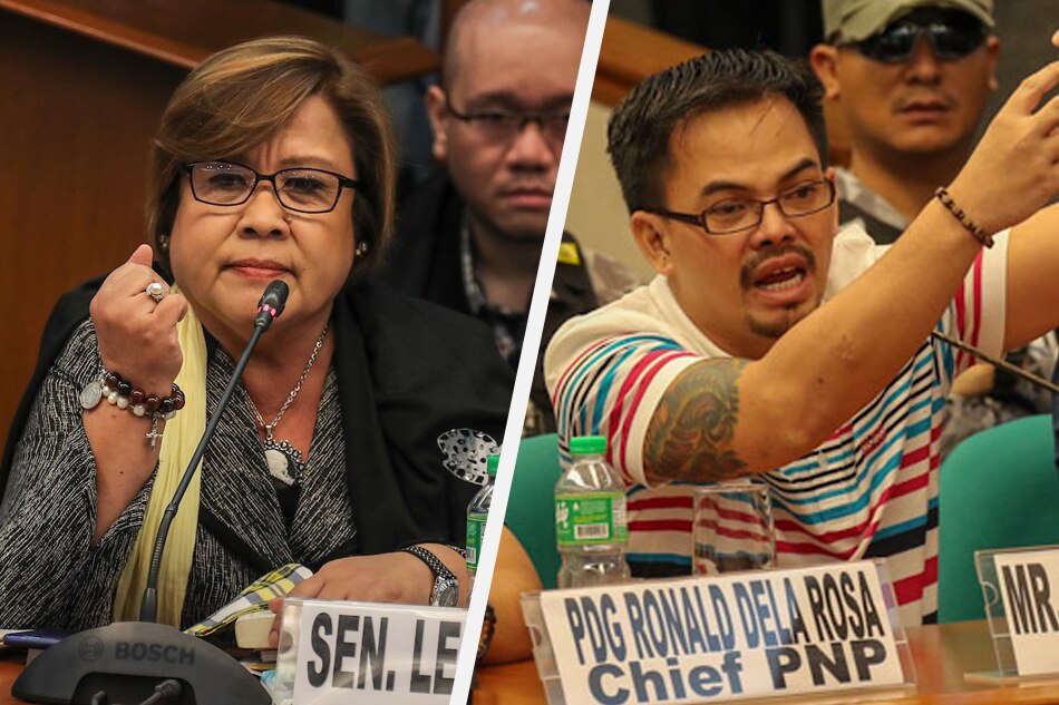 De Lima: Dismissal Of Charges Vs Espinosa, Other Drug Lords Proves My ...