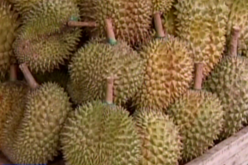 Presyo ng durian sa Davao, triple na; kulang na supply isinisi sa klima