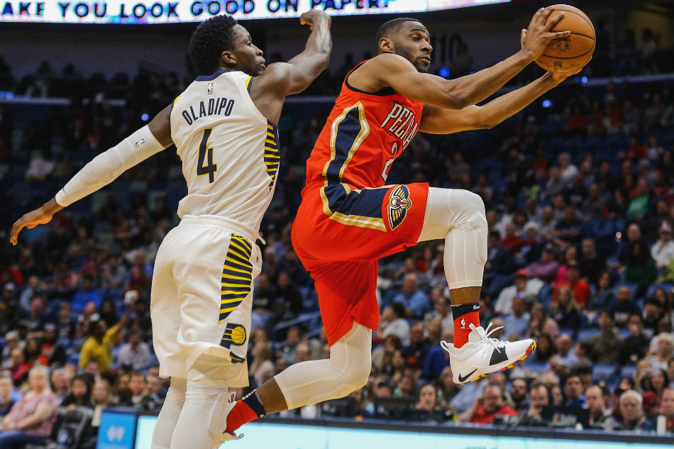 Pelicans hang on to top Pacers in make-up game, 96-92 Pelicans hang on to top Pacers in make-up game, 96-92