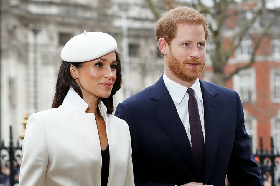 Image of the royal wedding prince harry meghan markle service