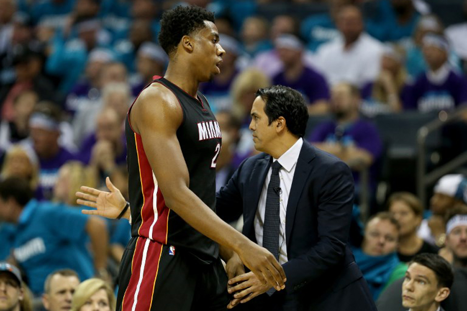 Hawks host playoff-bound Heat in back-to-back rematch Hawks host playoff-bound Heat in back-to-back rematch