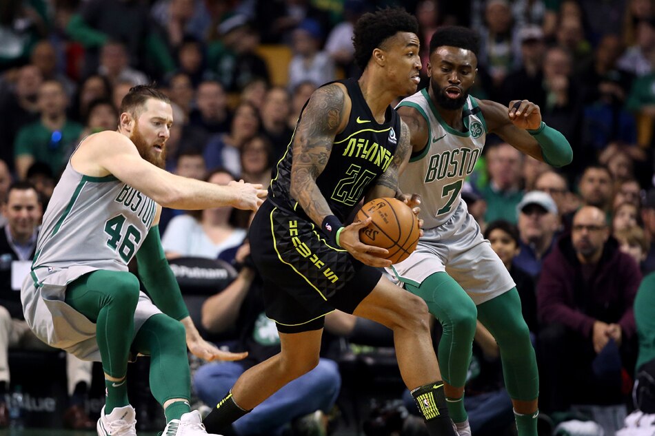 Hawks get hot in fourth quarter to stun Celtics | ABS-CBN News