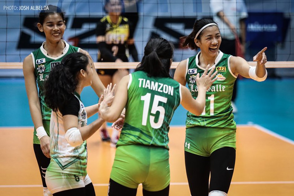 UAAP volleyball: La Salle shakes off rust after two-week layoff | ABS ...