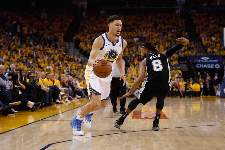 Warriors rout Spurs to open NBA playoffs, Raptors survive scare | ABS ...
