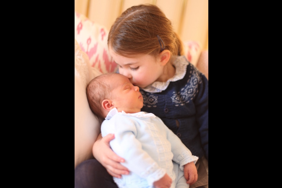 British royal family releases first official photographs of Prince Louis | ABS-CBN News