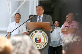 Obligation is to the people alone, Chief Justice Bersamin reminds journalists