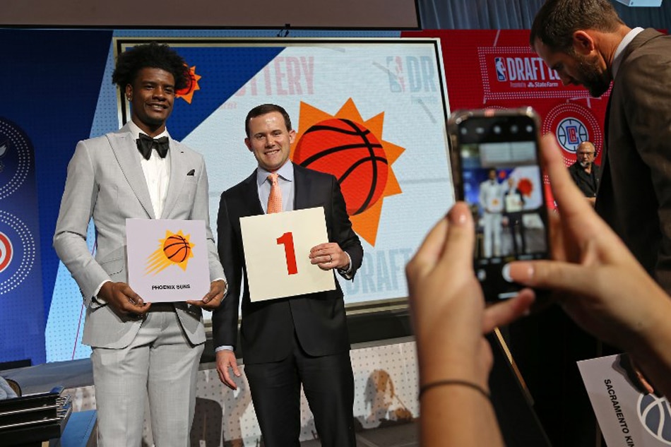 Suns win lottery for No. 1 pick in NBA draft; Kings 2nd ABSCBN News