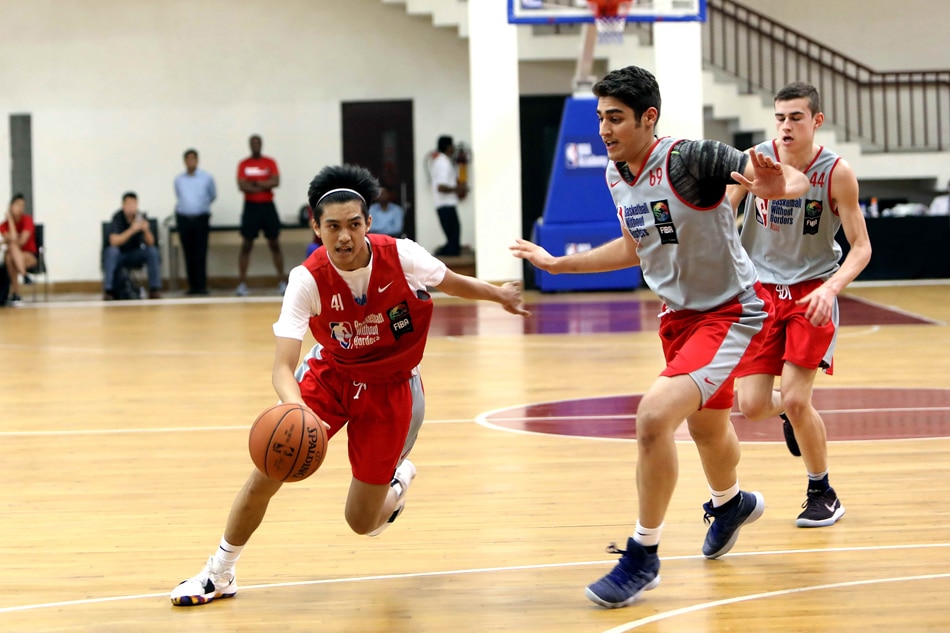 Batang Gilas' Padrigao earns MVP honors in Basketball Without Borders