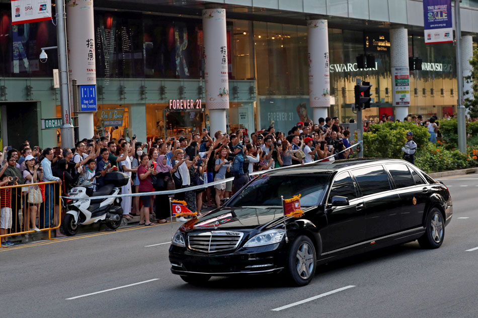 North Korea’s Kim Jong Un arrives in Singapore | ABS-CBN News