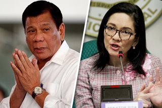 Hontiveros to Duterte: Follow the 'Bawal Bastos' law you signed