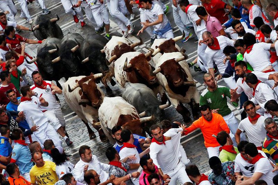 Pamplona bull run festival overshadowed by sex abuse case | ABS-CBN News