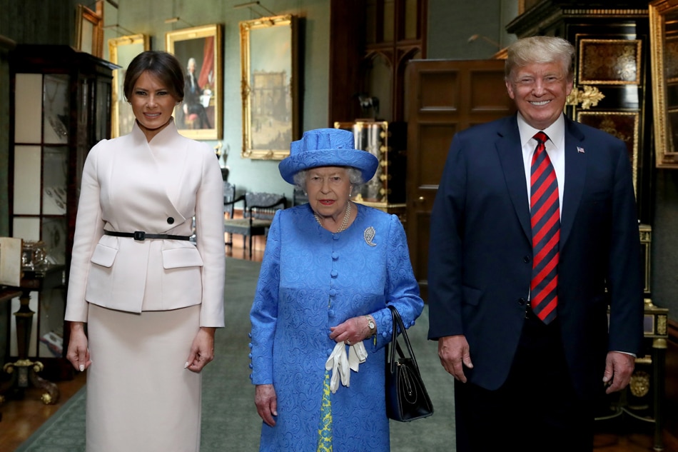 Trump Says To Run For Re Election Had Brexit Chat With Queen Elizabeth Abs Cbn News