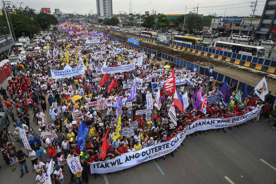 'United opposition' march | ABS-CBN News