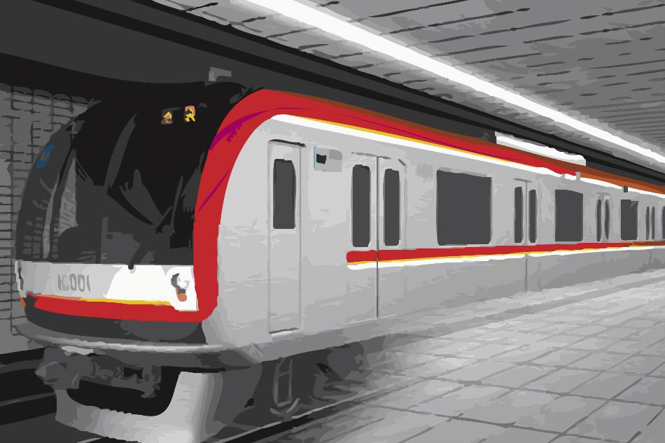 Artist’s rendering of Metro Manila Subway. Handout photo