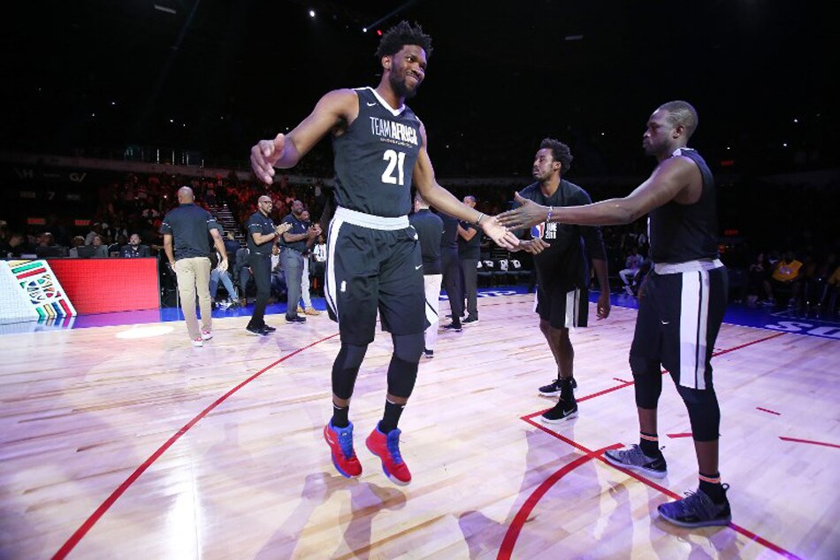 Cameroon S Embiid Shines But Team World Claim Nba Africa Game